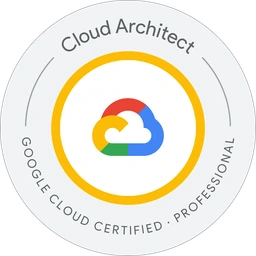 Badge Google Cloud Certified — Professional Cloud Architect